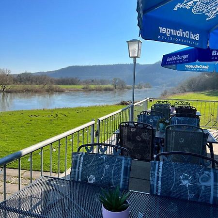 Camping Am Bootshaus Beverungen Bagian luar foto